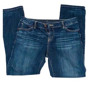 Simply Vera by Vera Wang Roll Cuff Capri Jeans.